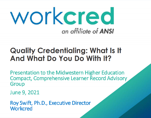 Quality Credentialing